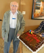 Celebrating Ed Hartley's 90th birthday